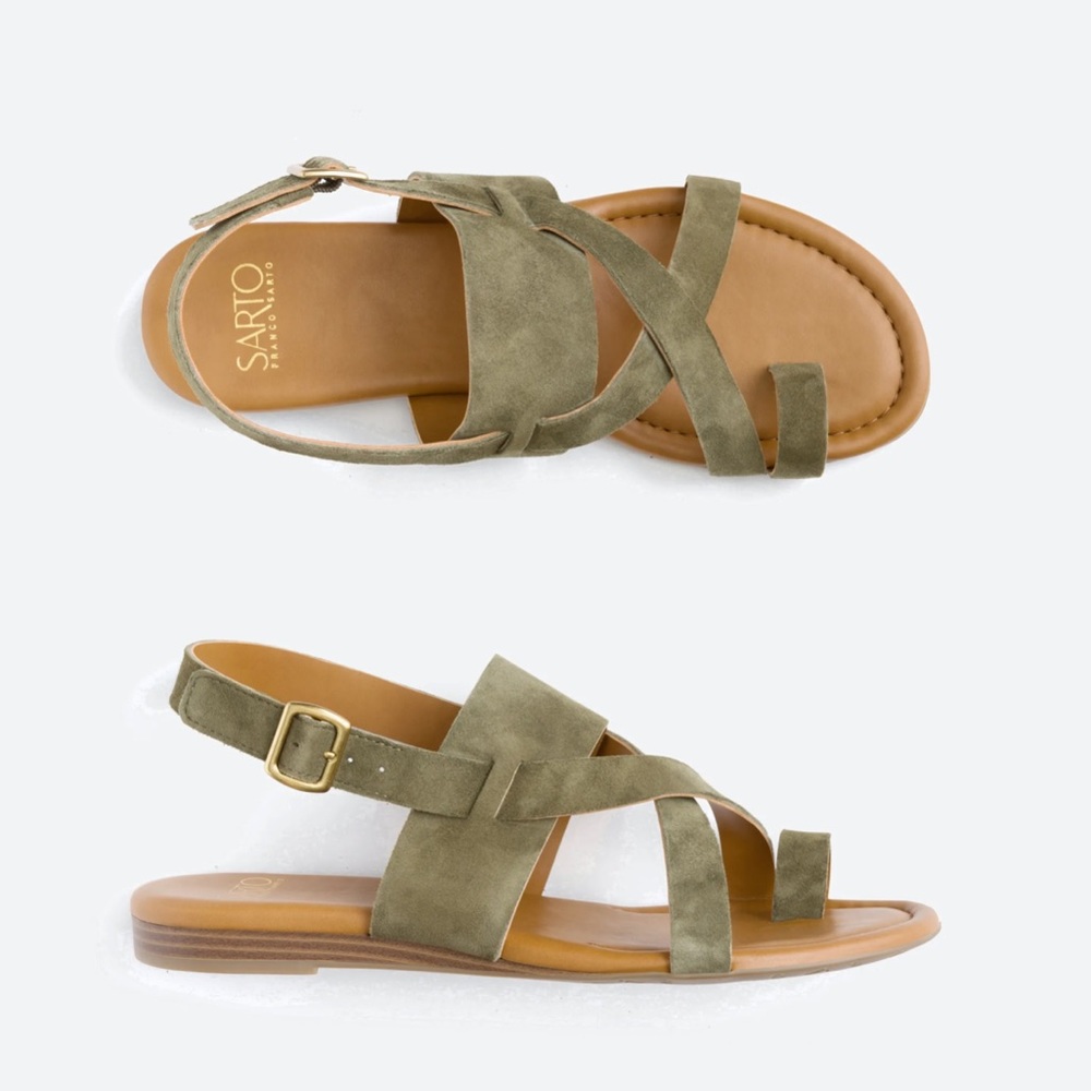 Gia Suede Sandal